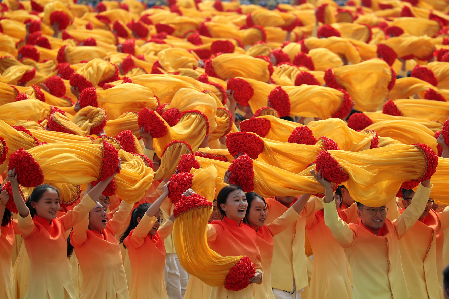 APTOPIX China 70 Years